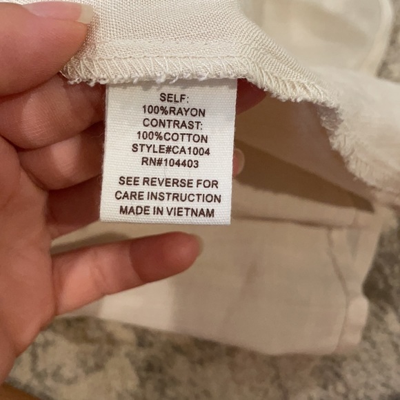 Cream/beige cami - Picture 3 of 4